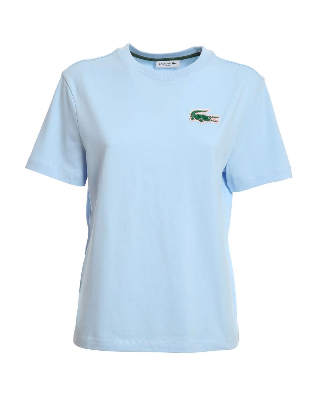 Lacoste Light Blue T Shirt Shop Discounts, 66% OFF | aarav.co