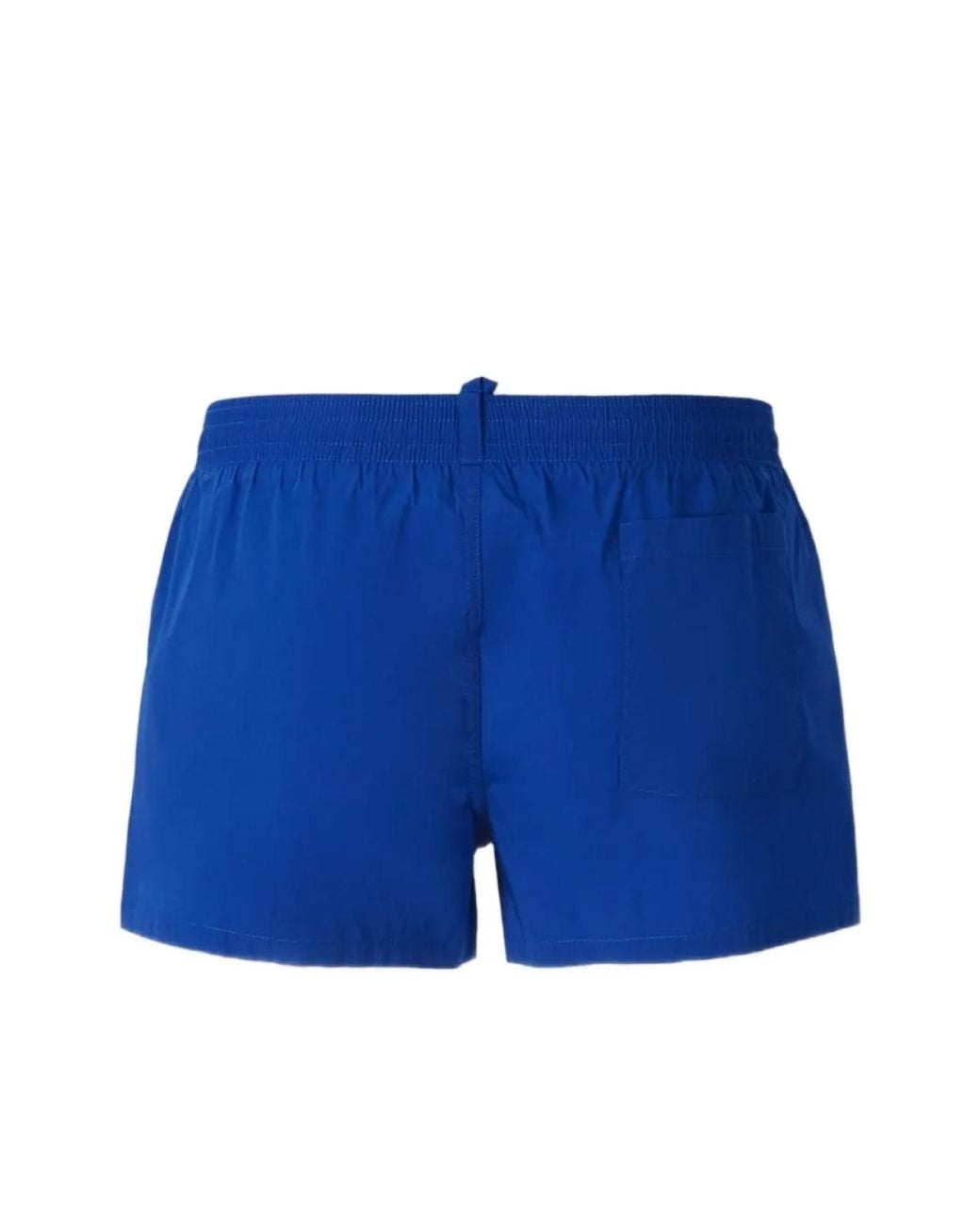 DSquared² Blue Logo Boxer Midi Swim Shorts Clothing Beachwear for men