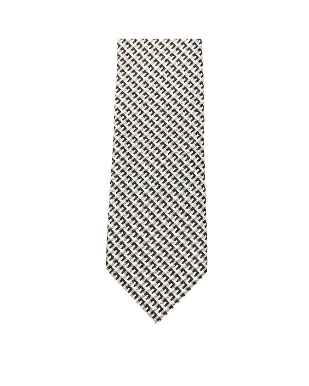 Tom Ford White Silk Tie for men