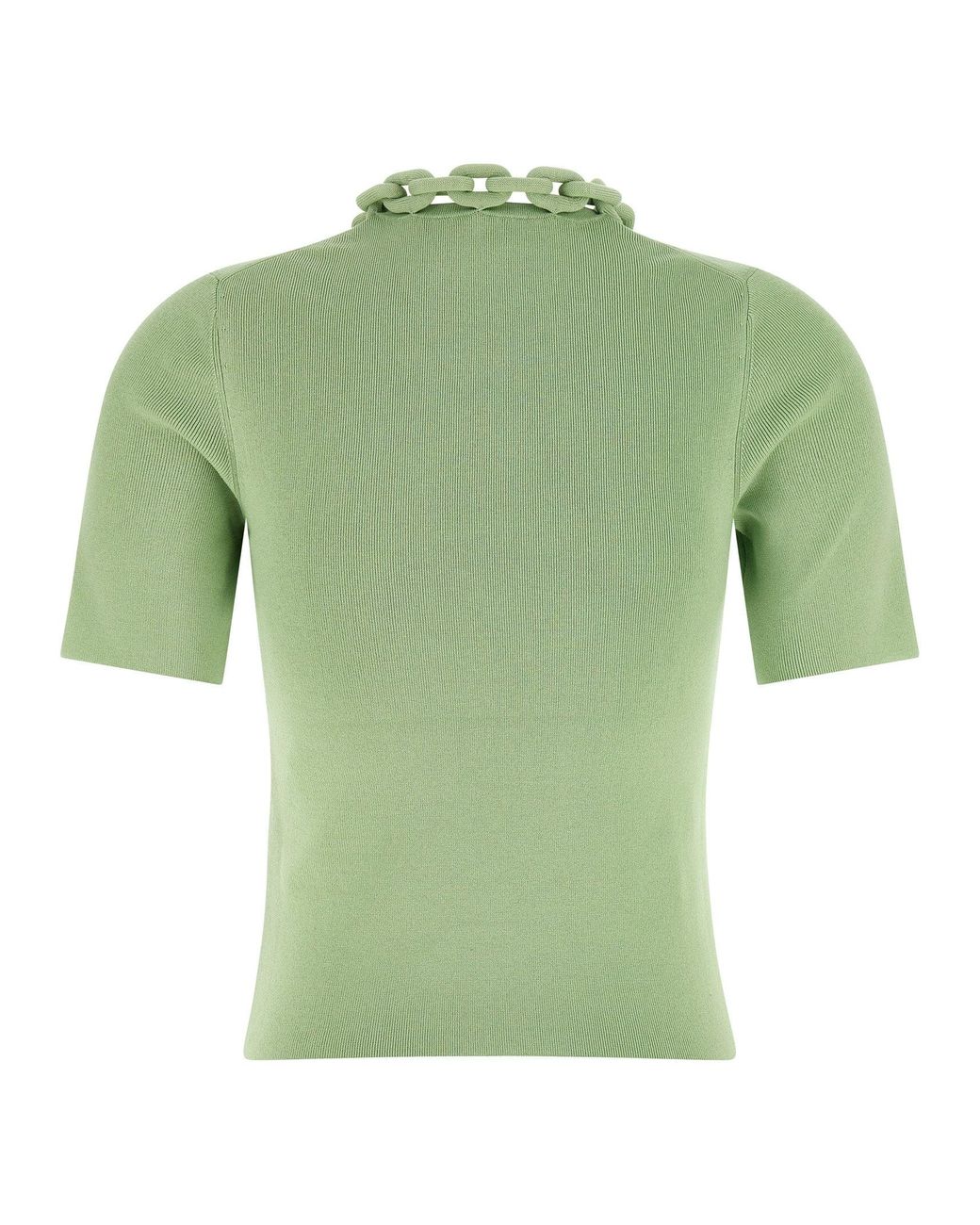 Rabanne Chain T-shirt Green