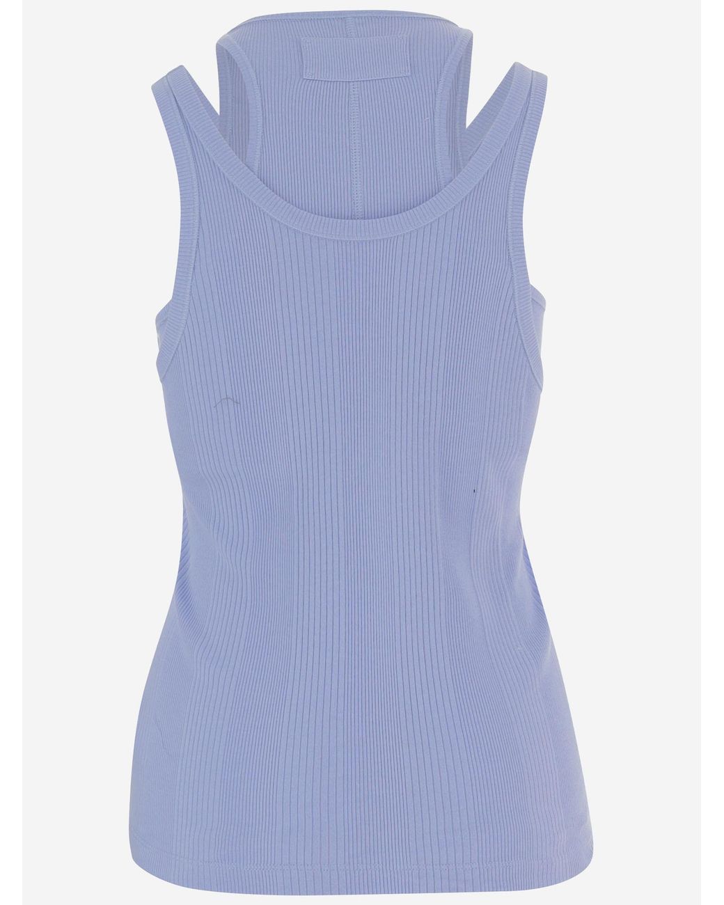 ARMARIUM Blue Tank Top Cotton