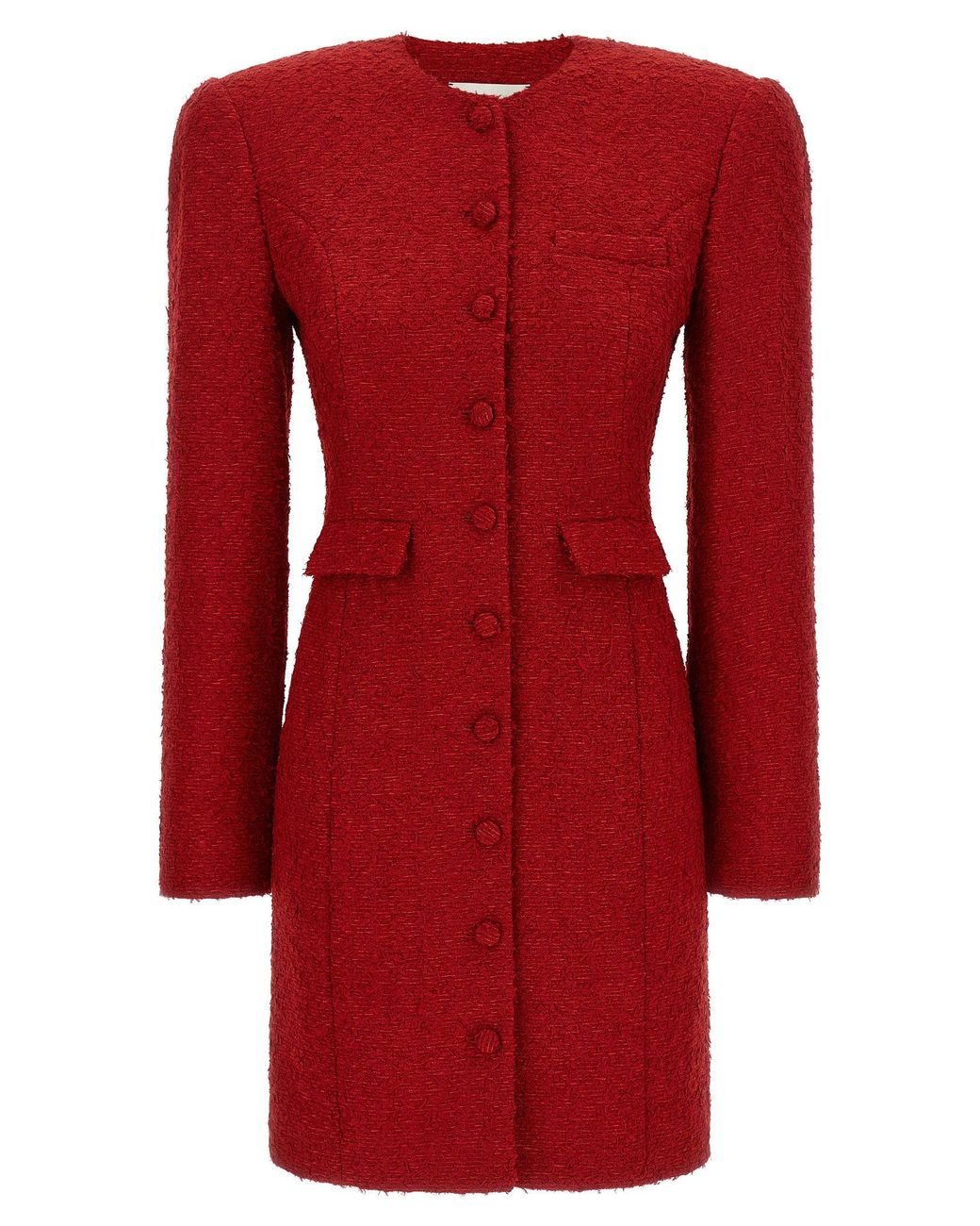 Magda Butrym Red Blazer Dress