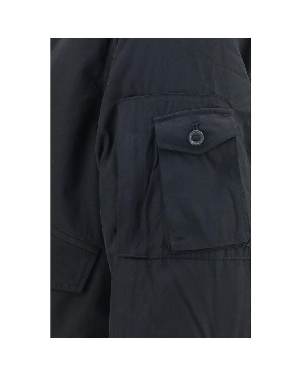 Y-3 Blue Polyamide Bomber Clothing for men