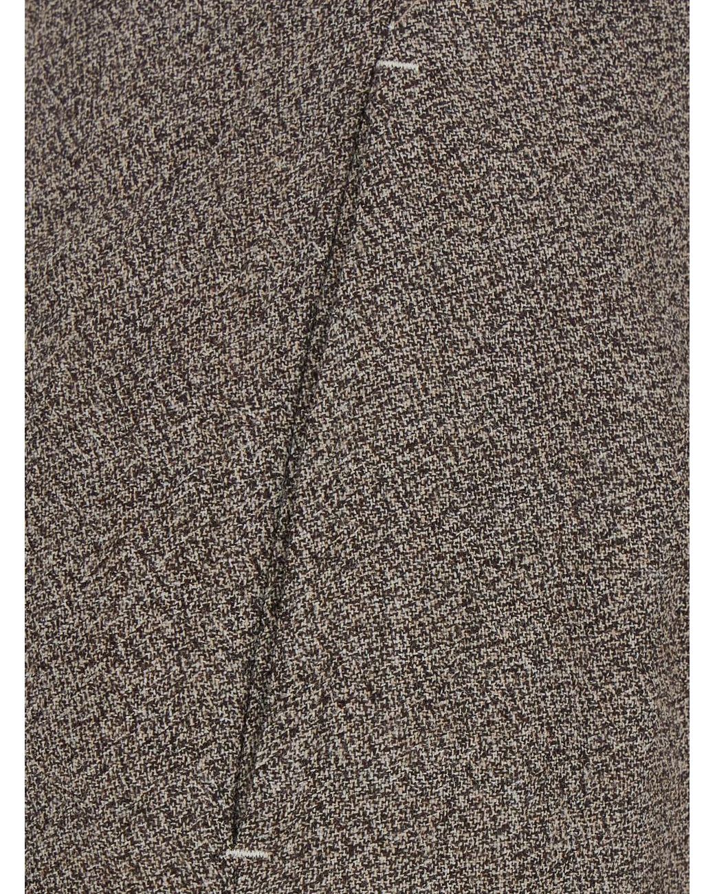 Tela Gray Pants Martin-J Tech Fabric Trousers