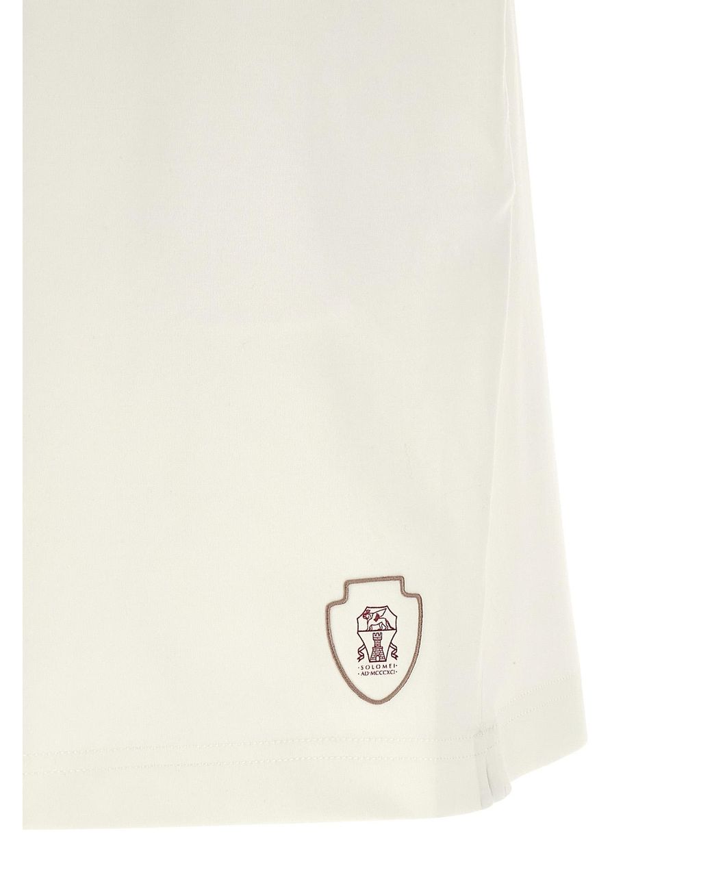 Brunello Cucinelli Natural Cotton Bermuda Shorts for men
