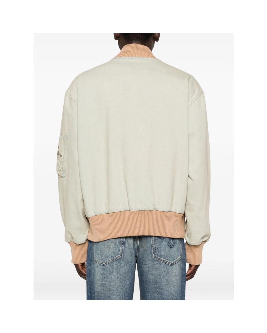 Vivienne Westwood Natural Bomber Jackets for men
