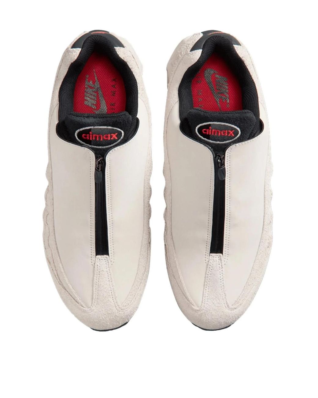 Nike White Air Max 95 Big Bubble Shoes for men