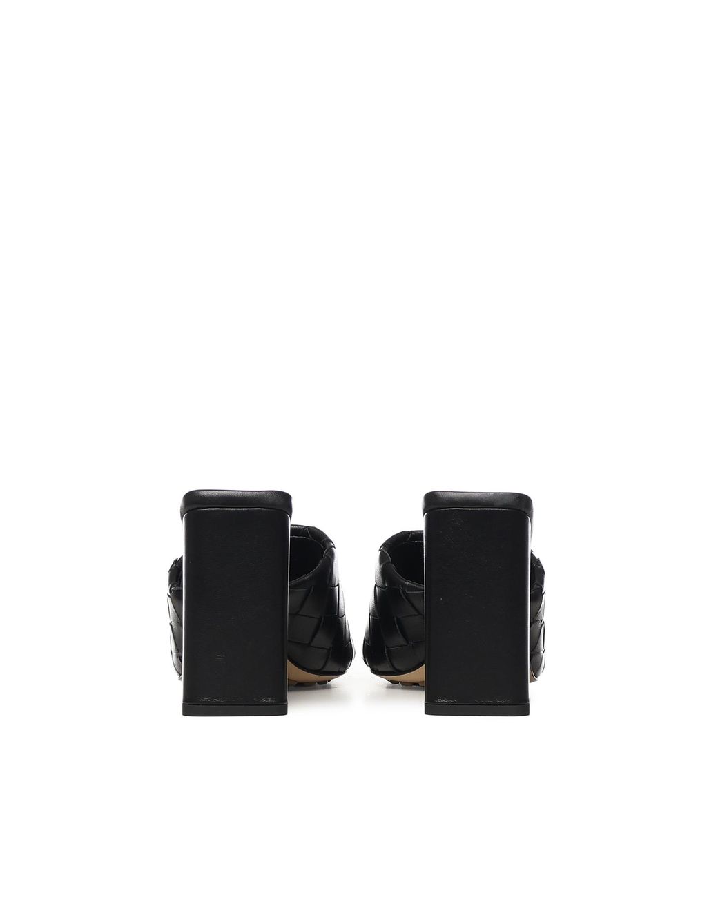 Bottega Veneta Black Sandals Lambskin