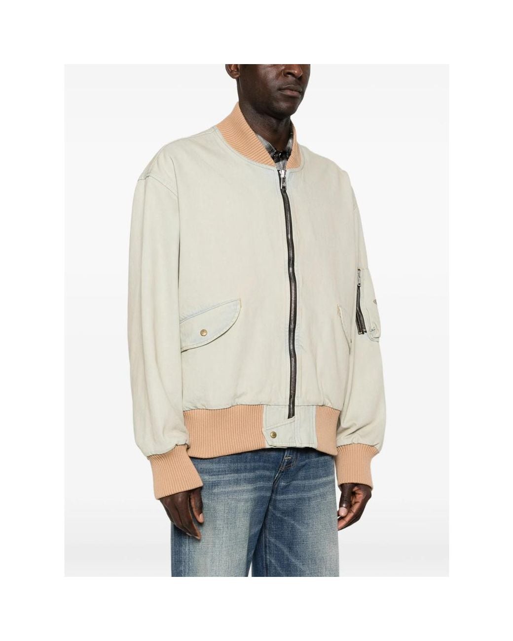 Vivienne Westwood Natural Bomber Jackets for men