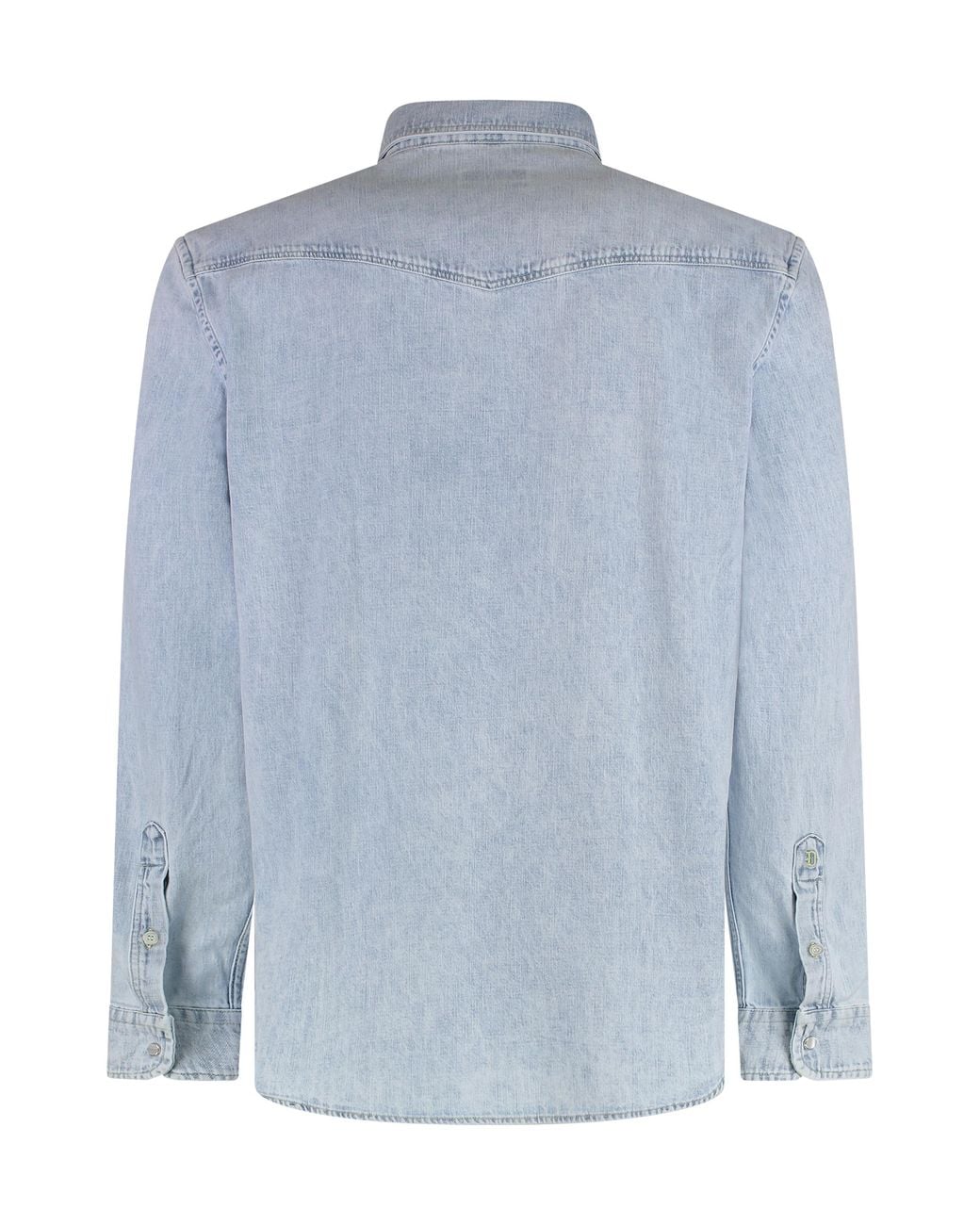 Dondup Blue Shirt Cotton for men