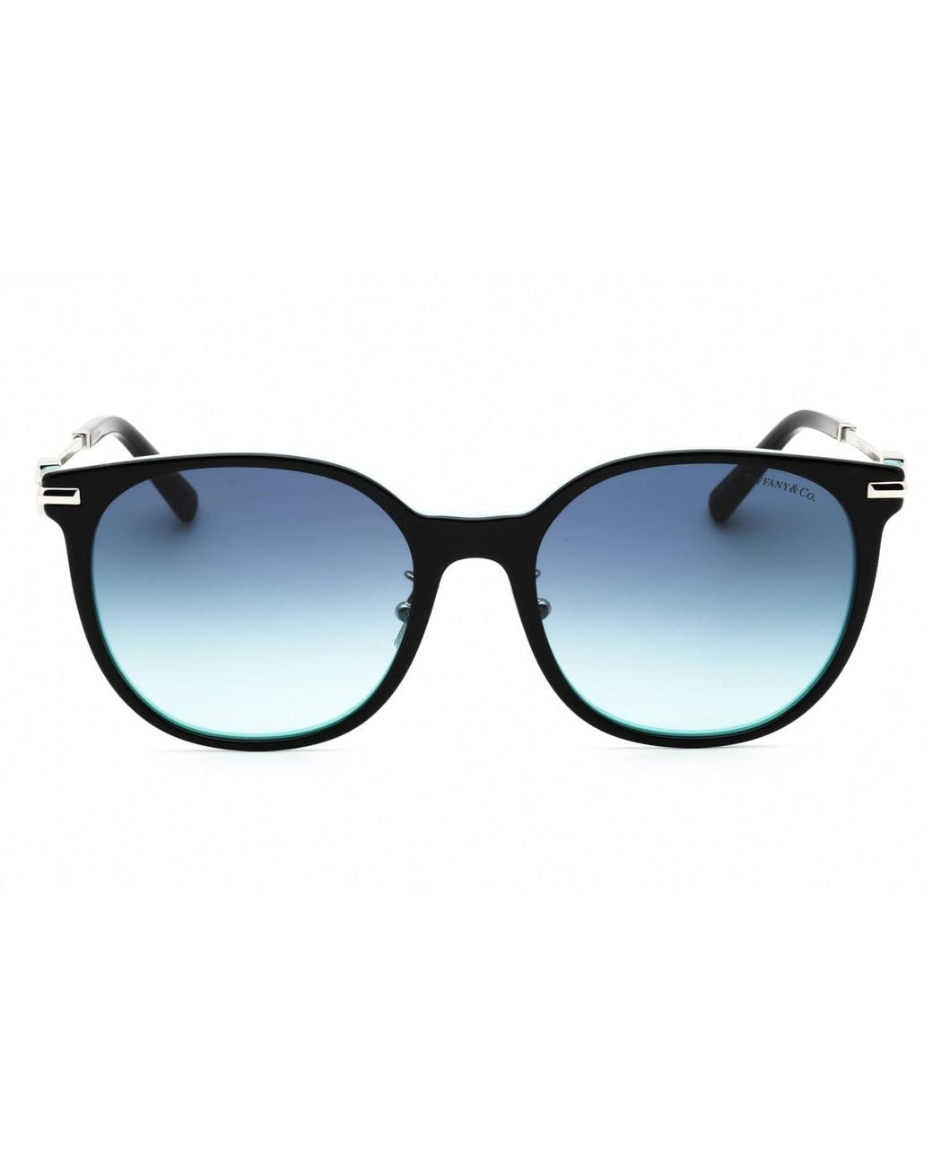Tiffany & Co Black Tiffany 0Tf4224D Gradient Round Sunglasses