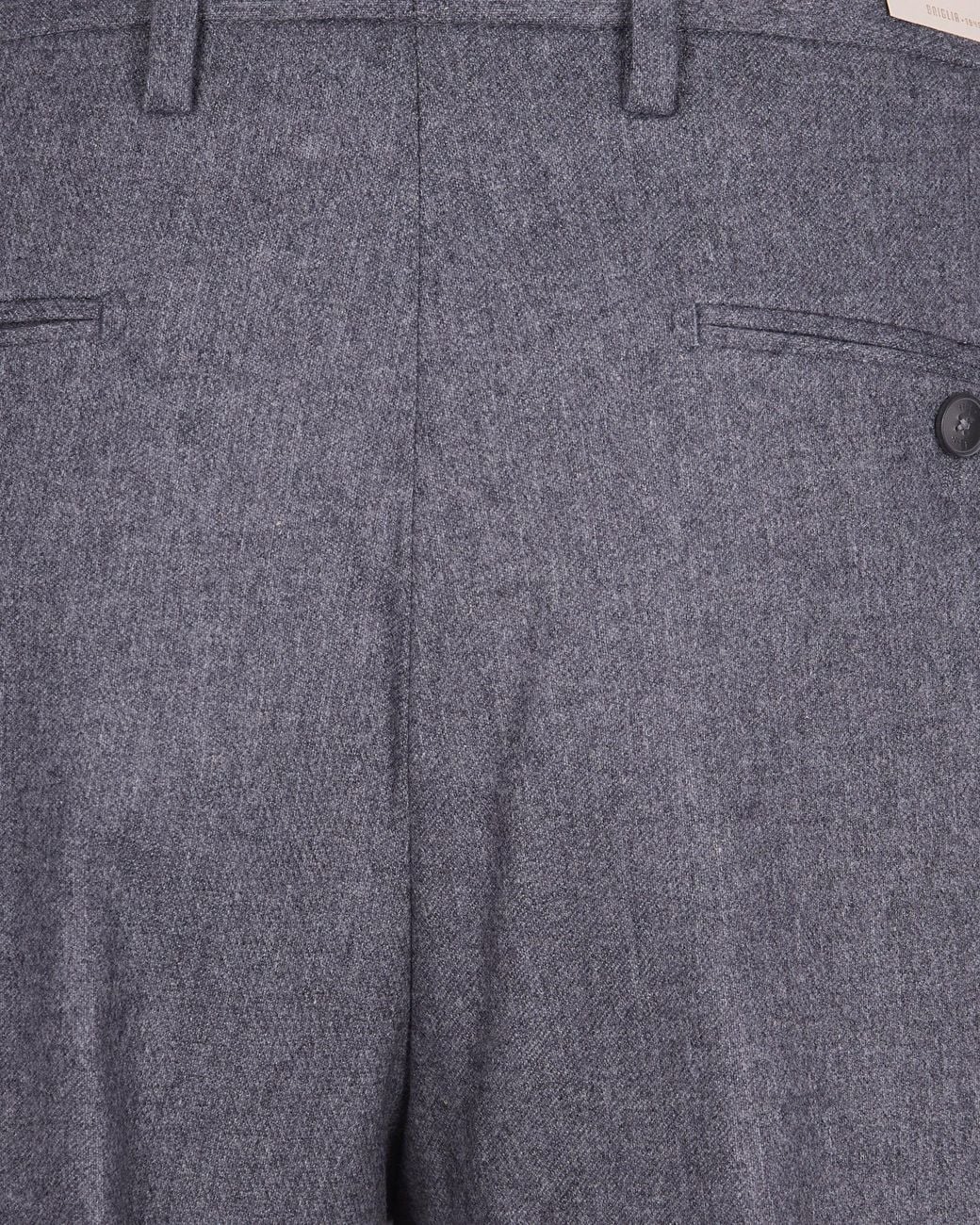 Briglia 1949 Blue Tailored Trousers Prince Of Wales Wool for men
