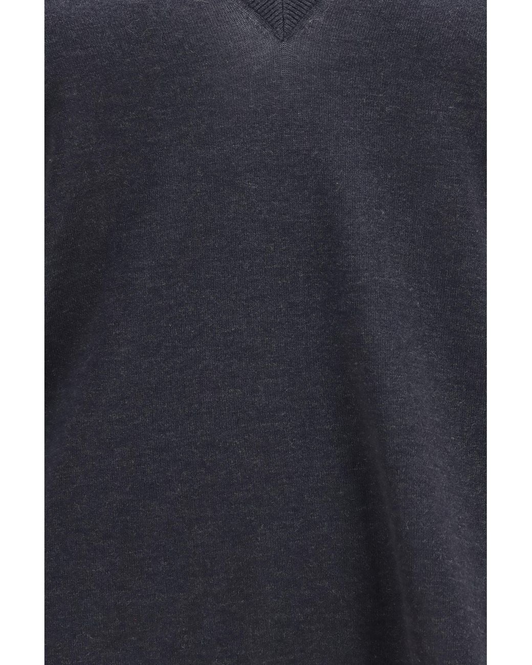 Totême  Blue Toteme Cashmere-Blend V-Neck Sweater