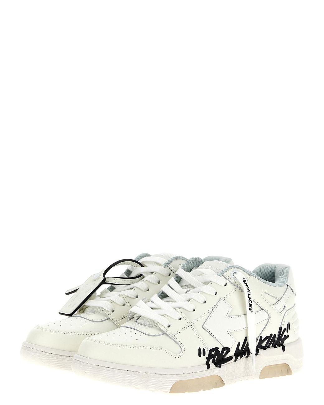 Off-White c/o Virgil Abloh Metallic Sneakers Out Of Office For Walking for men