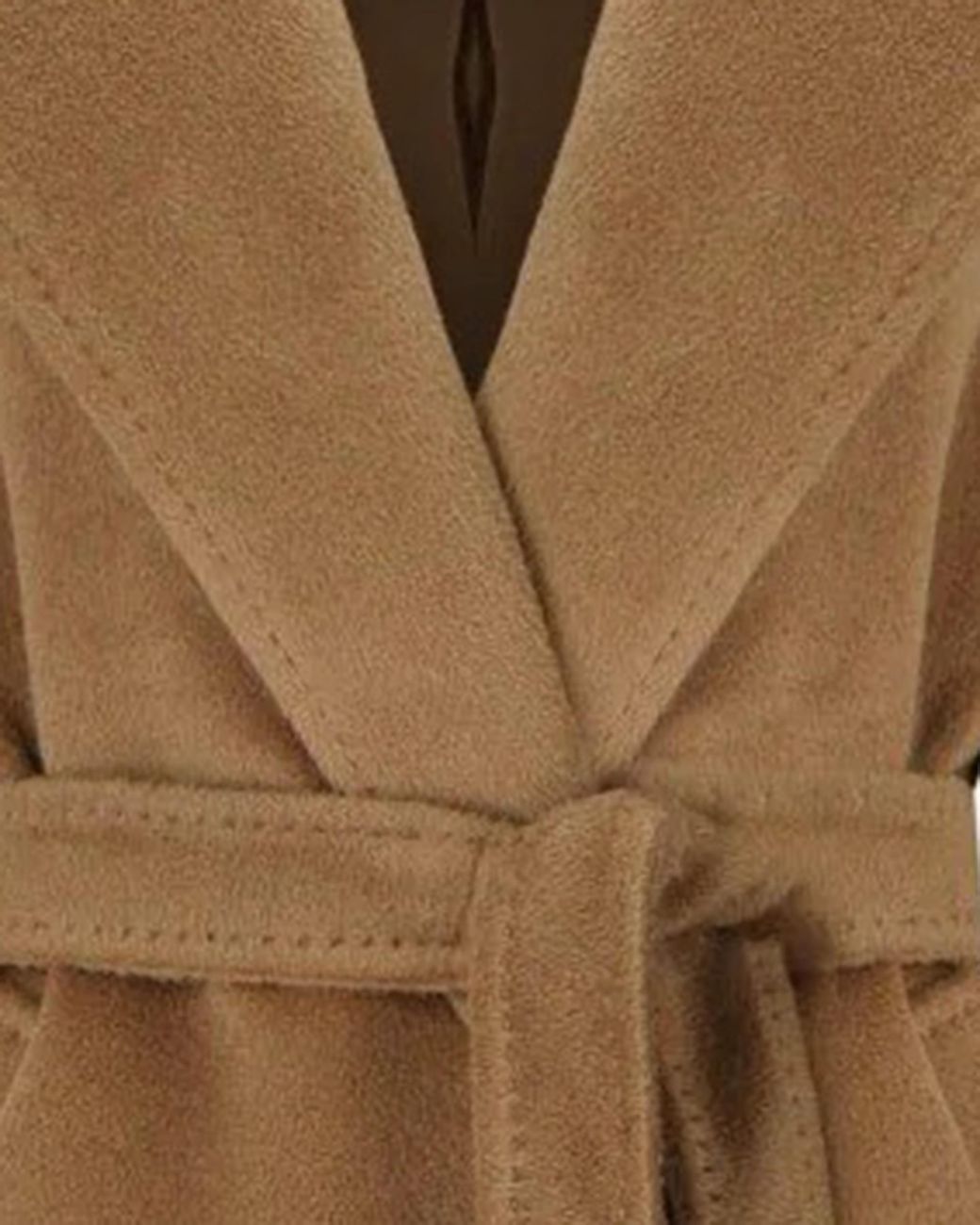 Weekend by Maxmara Natural Wool And Alpaca Coat Tempera