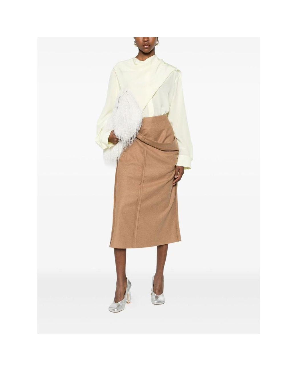THE GARMENT Natural Skirt