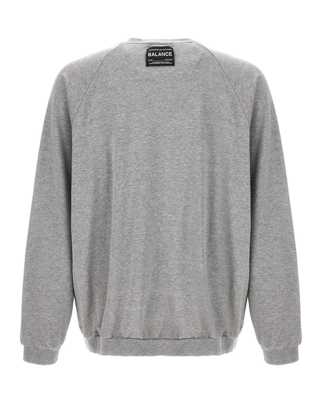 Undercover Gray 'Chaos And Balance' Sweatshirt for men