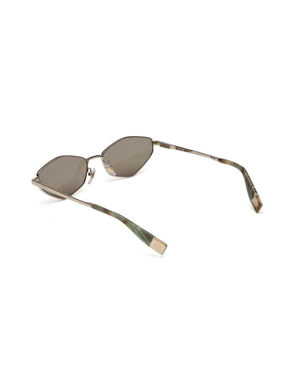 Furla Metallic Sunglasses Light- Metal Eyewear