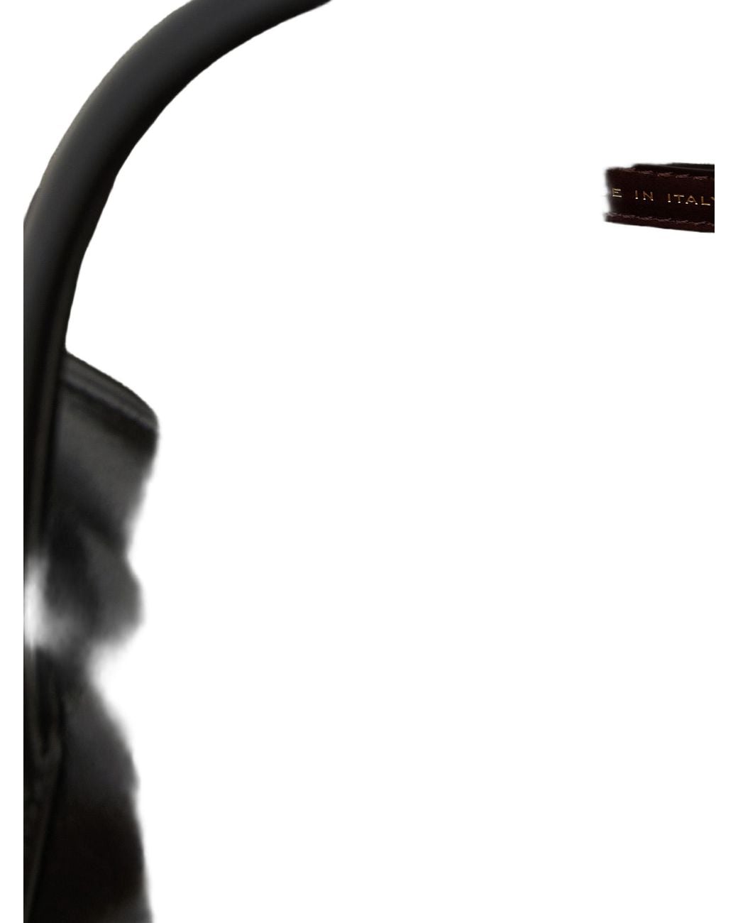 Versace Black Versace Medusa Embossed Calfskin Top Handle Bag