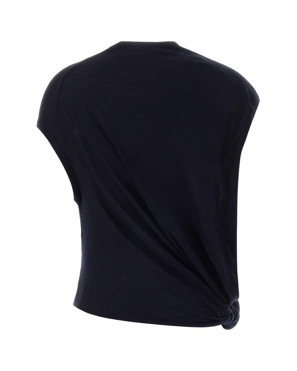 Loewe Midnight Blue Wool Blend Vest