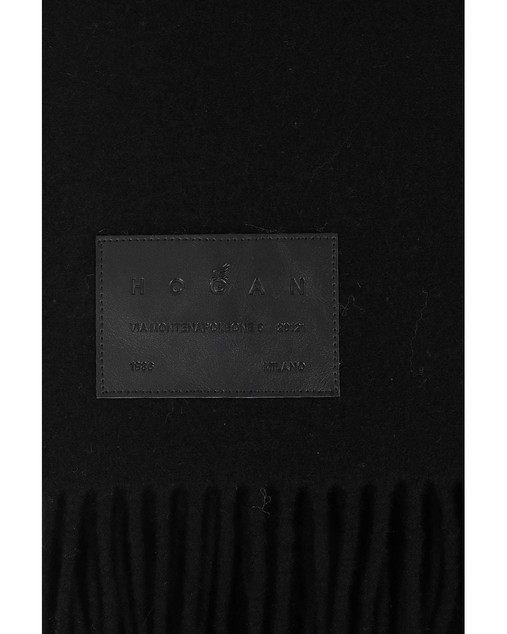 Hogan Black Sciarpa for men