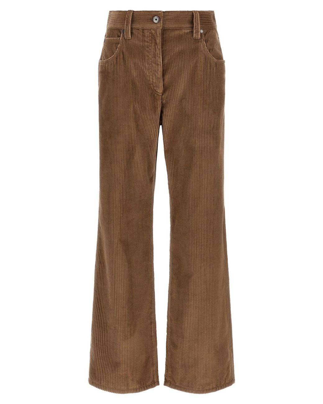 Brunello Cucinelli Brown Brunello Cucinelli Straight Trousers