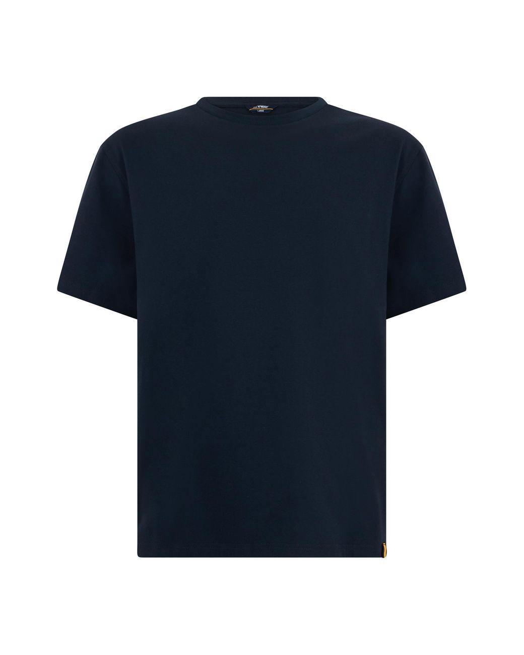 K-Way Blue T-Shirt Dark Cotton T-Shirts for men