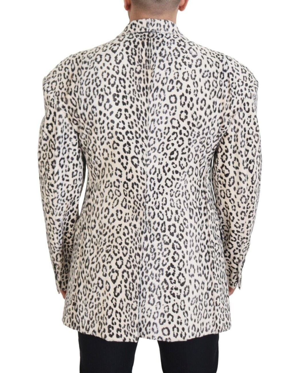 Dolce & Gabbana Gray Elegant Slim-Fit Blazer for men