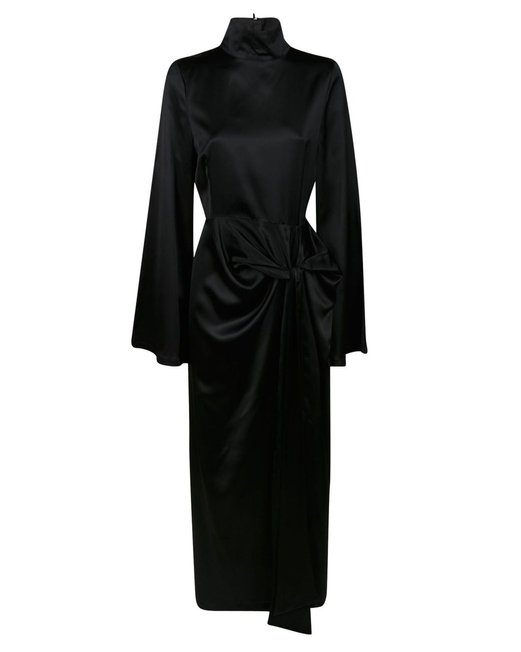 Rohe Twisted Long Dress in Black | Lyst