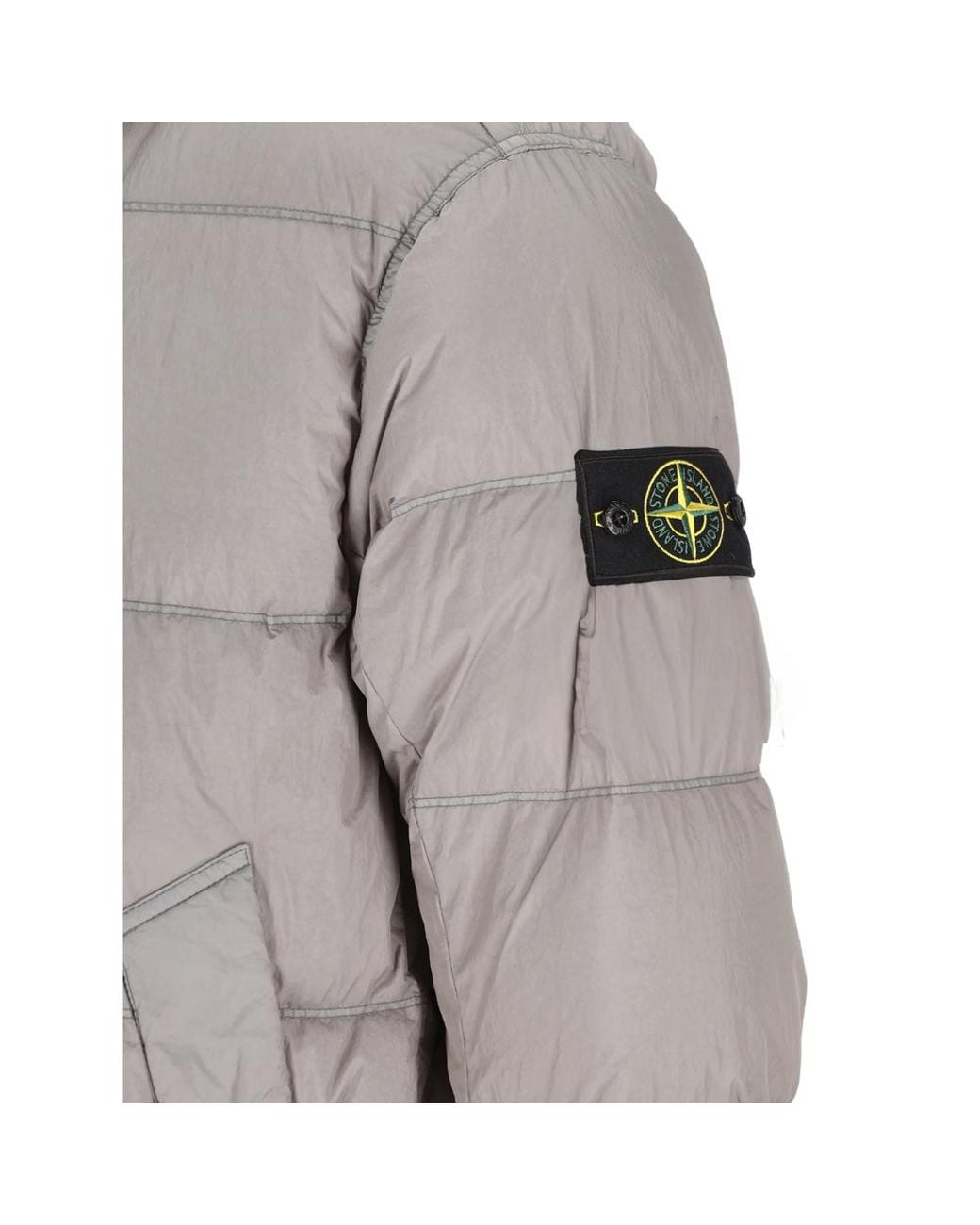 Stone Island Gray Jackets for men