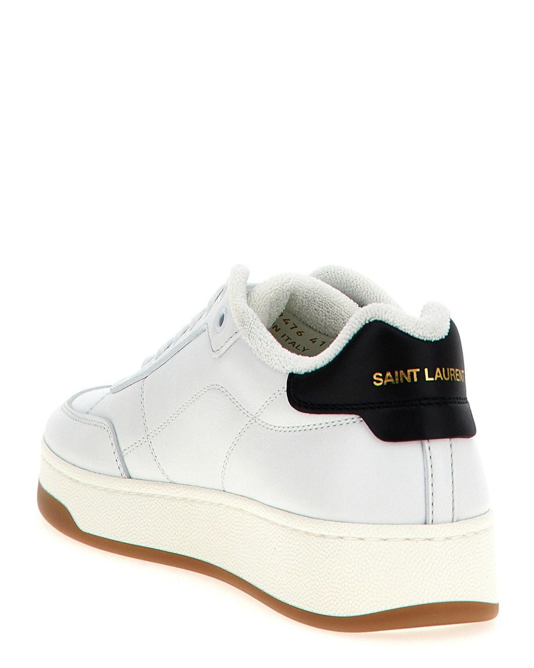Saint Laurent White Sl/61 Sneaker