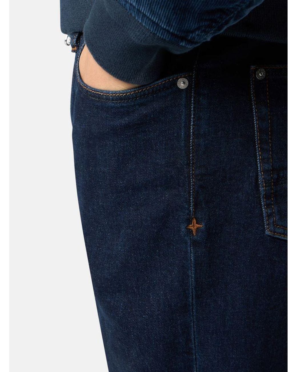 Stone Island Blue Stone Island Classic Denim Jeans for men