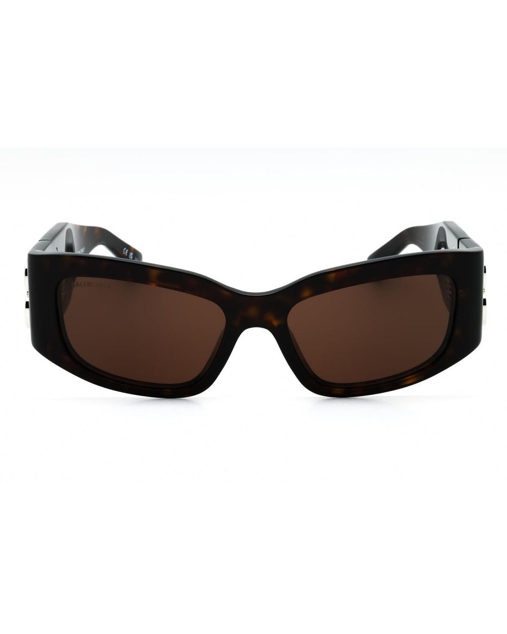 Balenciaga Black Balenciaga Bb0360S Rectangular Acetate Sunglasses