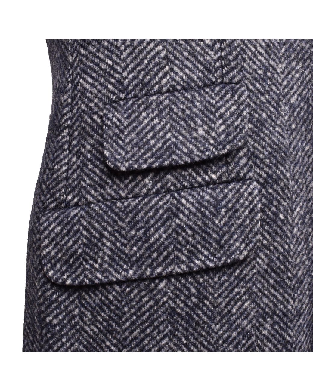 Brunello Cucinelli Blue Wool Blend Blazer for men