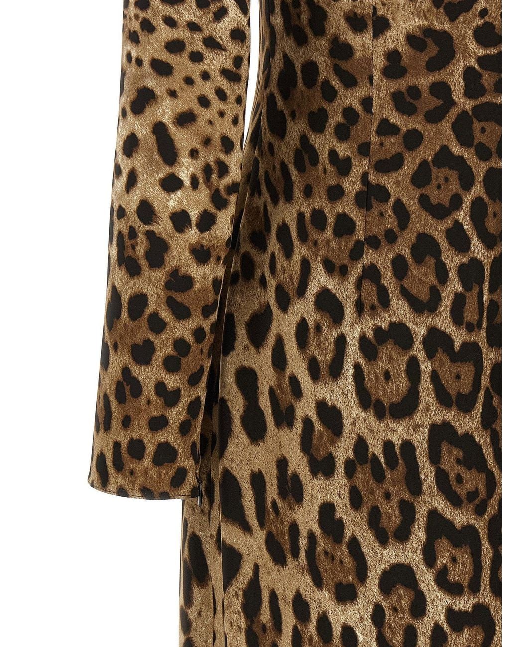 Dolce & Gabbana Natural Dolce & Gabbana Leo Dress