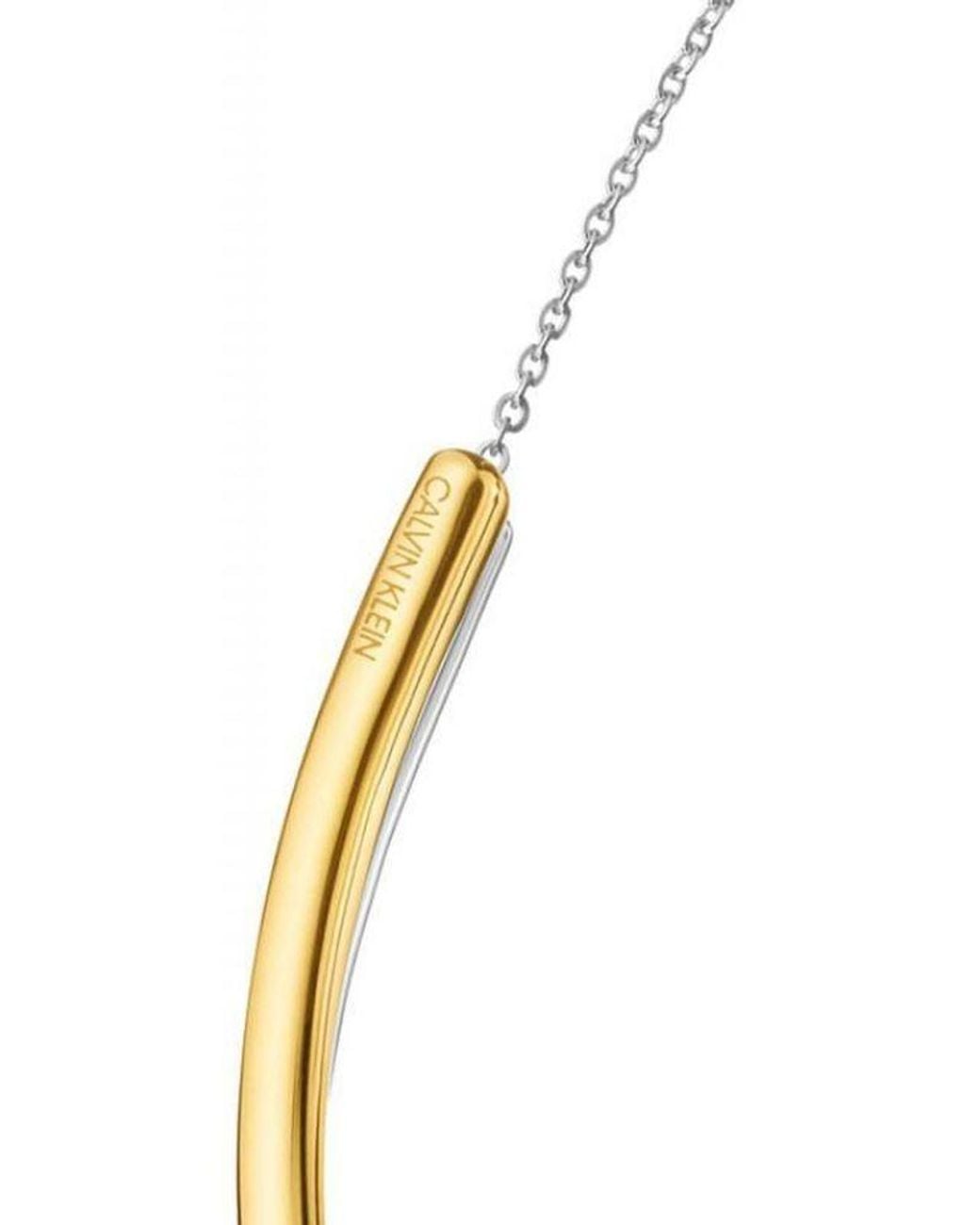 Calvin Klein Metallic Necklace Jewellery Necklaces