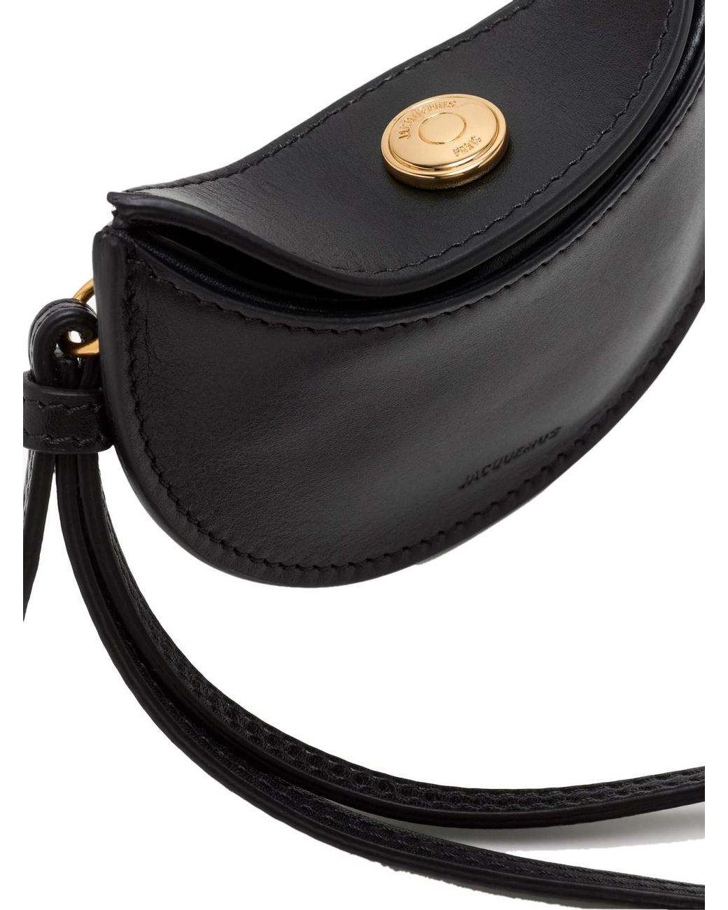 Jacquemus Black Le Porte Ovale Calisso Wallet Accessories