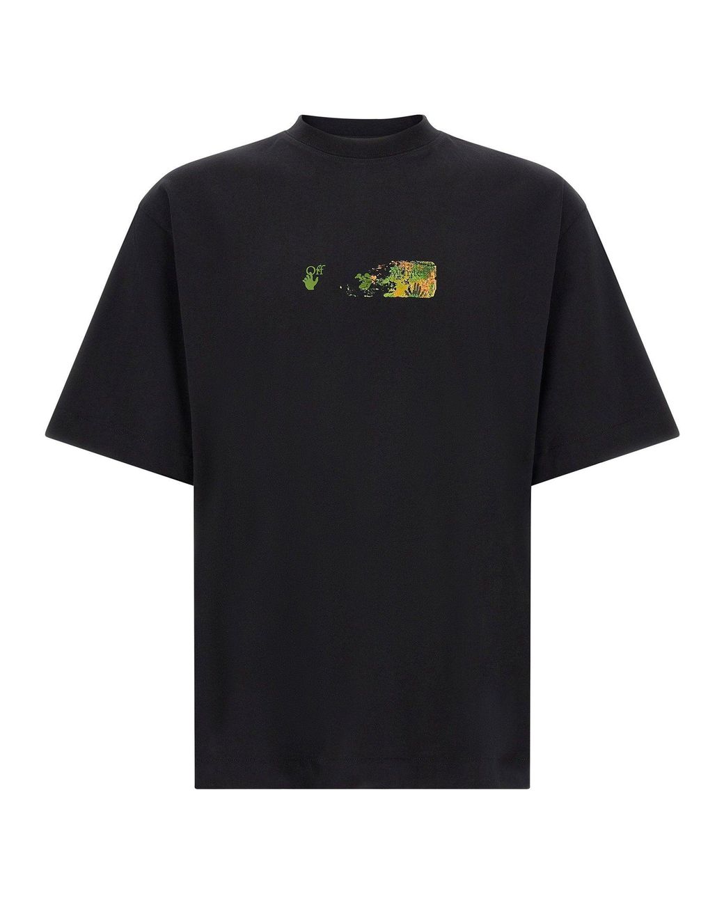 Off-White c/o Virgil Abloh Black Spices Arrow Graphic Print T-Shirt for men