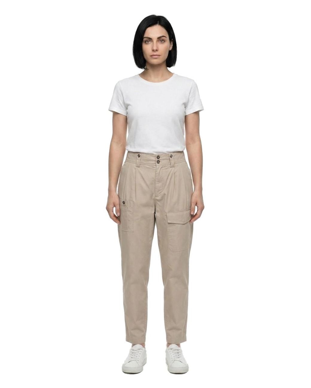 Dolce & Gabbana Natural Dolce & Gabbana Cotton Cargo Cargo Pants