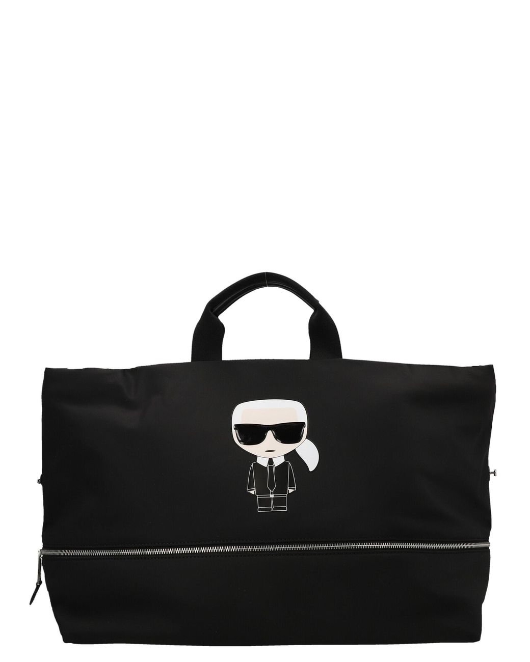 Karl Lagerfeld K/ikonik Duffel Bag in Black Lyst UK