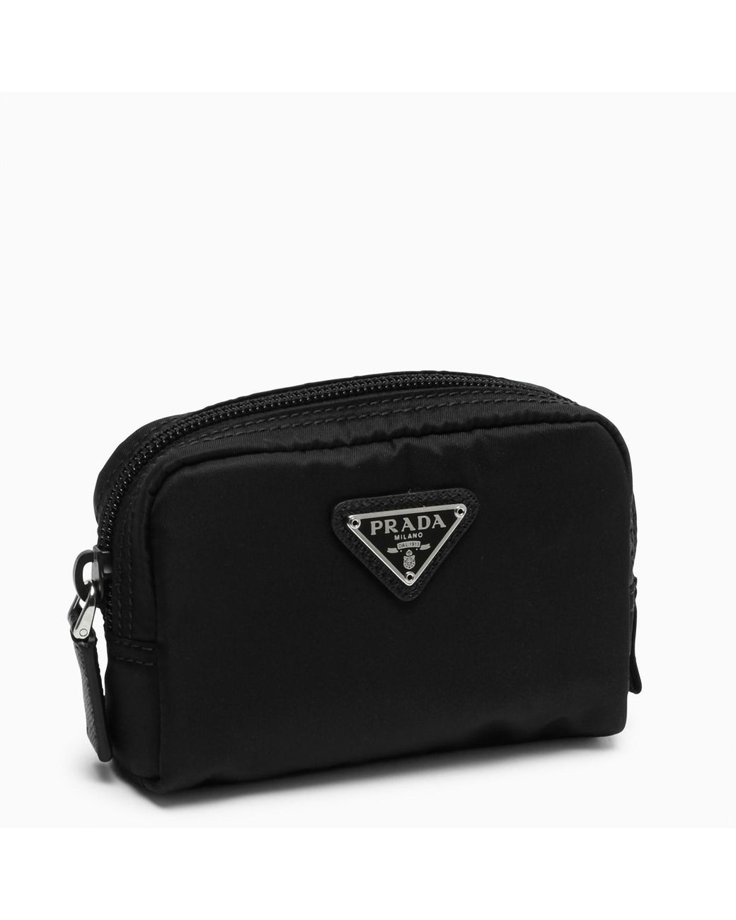 Prada Small Black Wash Bag | Lyst