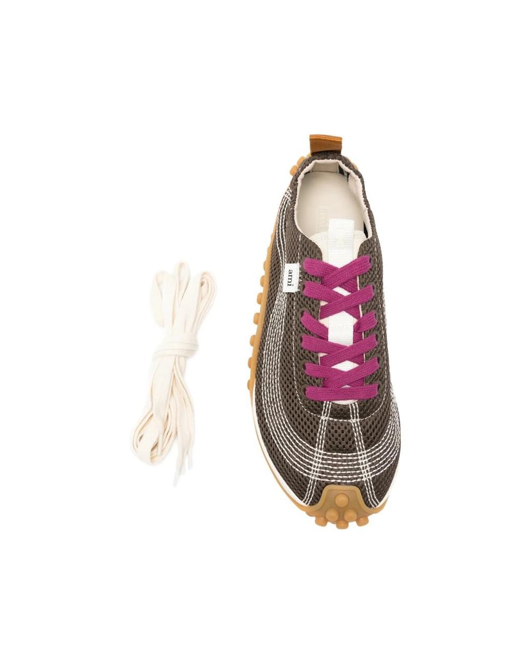 AMI Pink Sneakers