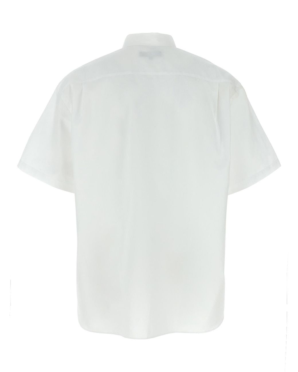 Comme des Garçons White Cotton Blouse for men