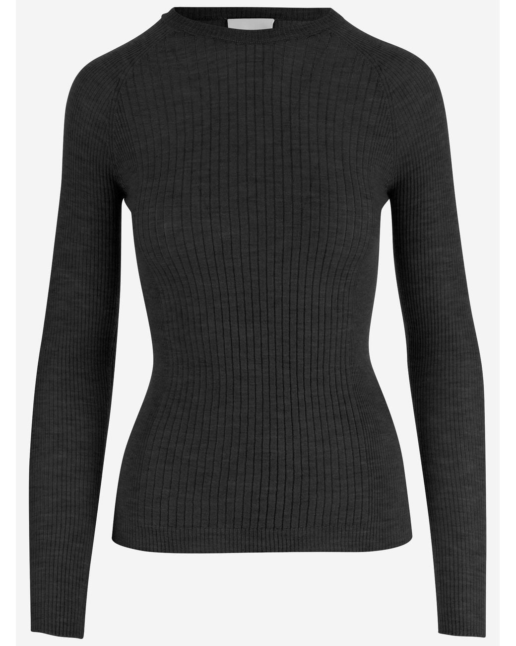 Sa Su Phi Black Cashmere And Silk Knit Knitwear