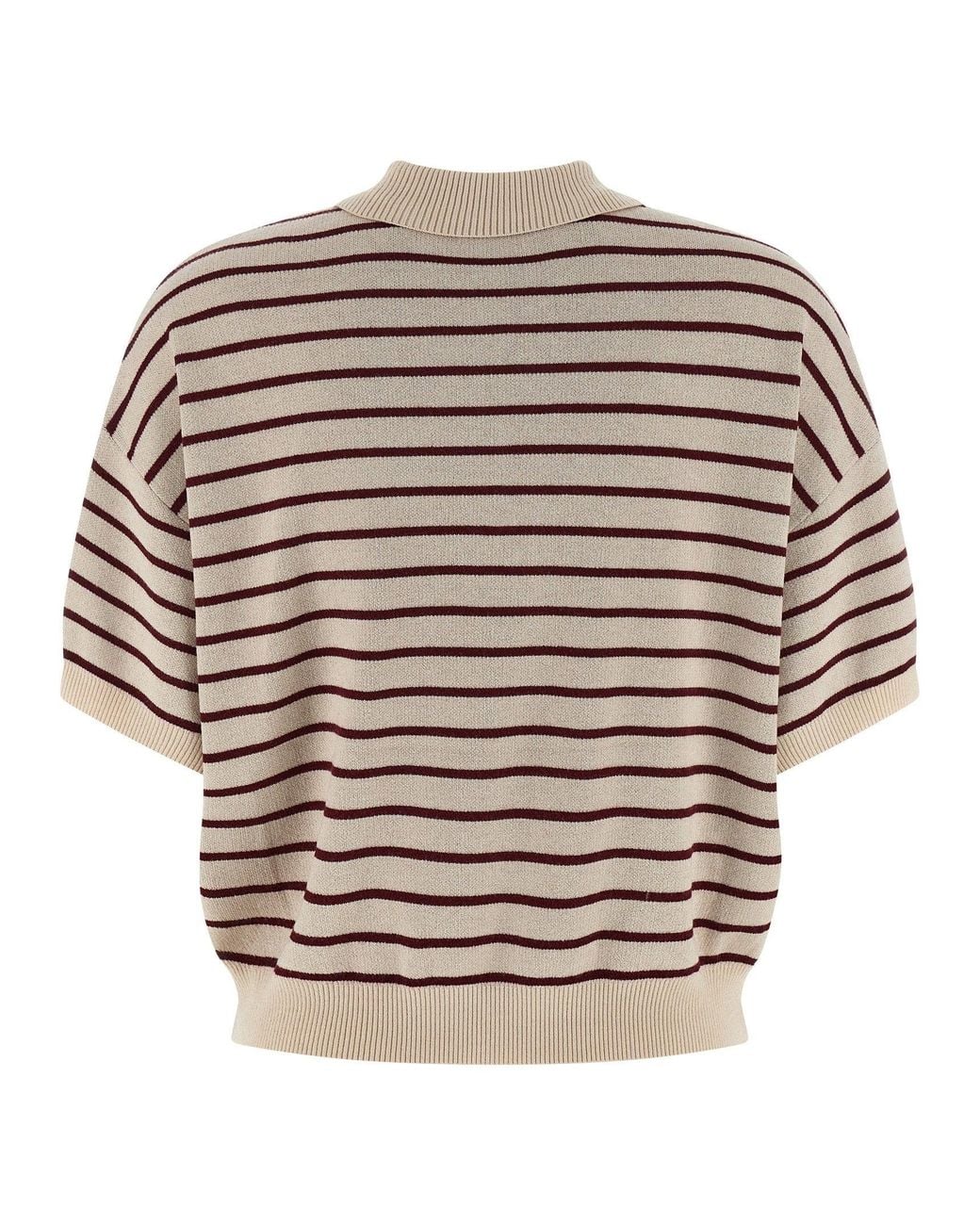 ROTATE BIRGER CHRISTENSEN Polo Shirt in Gray | Lyst