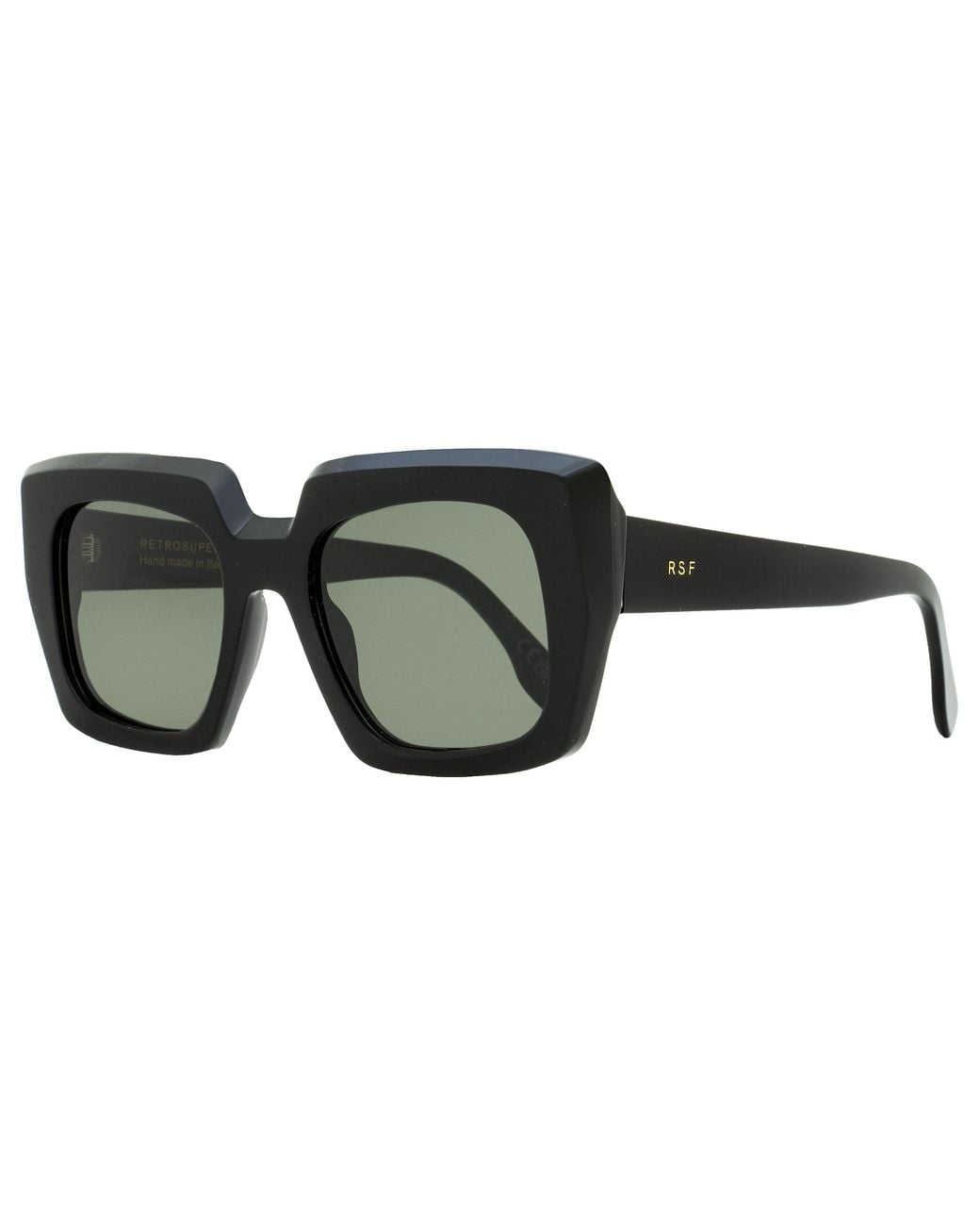 Retrosuperfuture Oversize Sunglasses Piscina Bkk Black 54mm