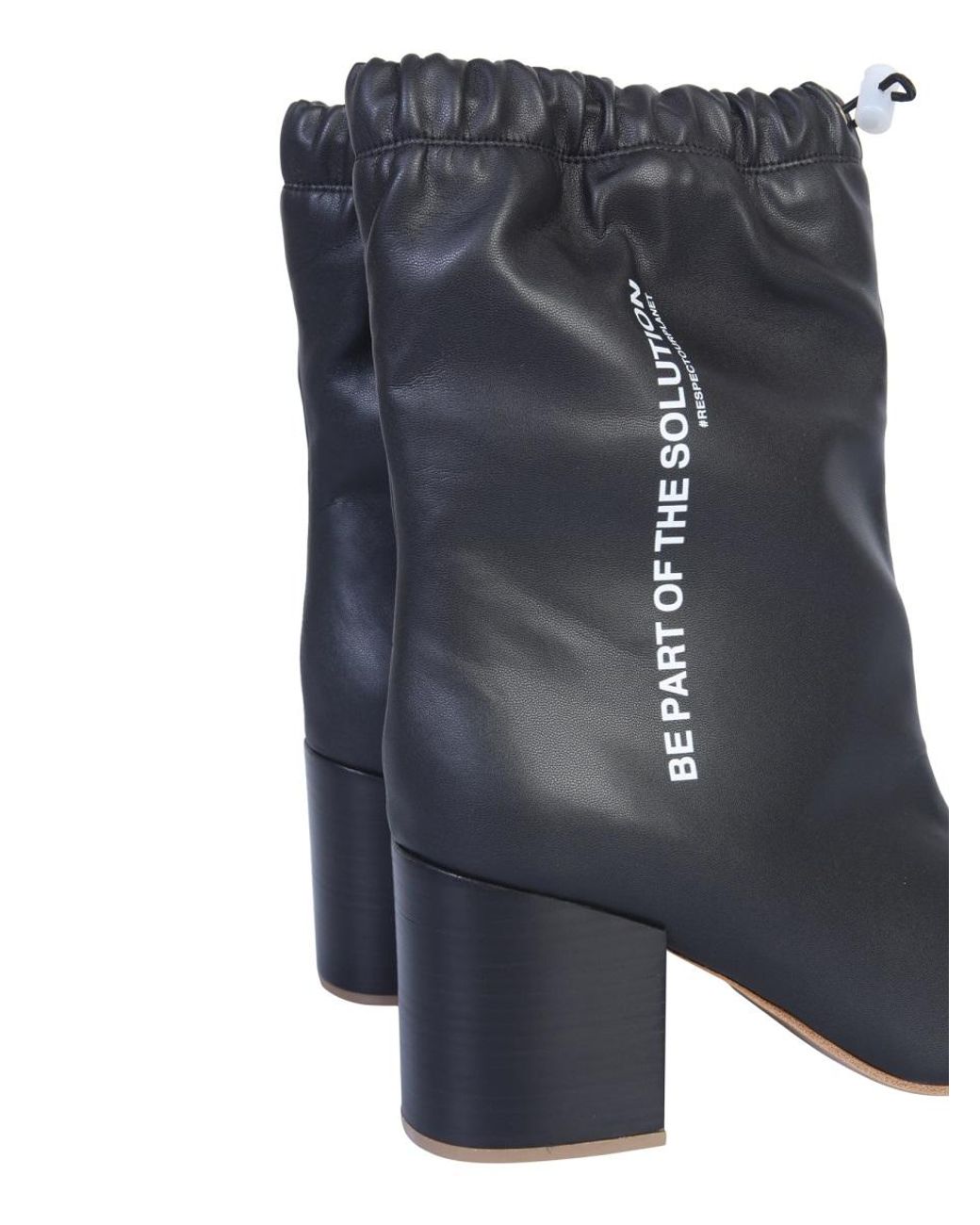 Forward Blue Boots With Coulisse