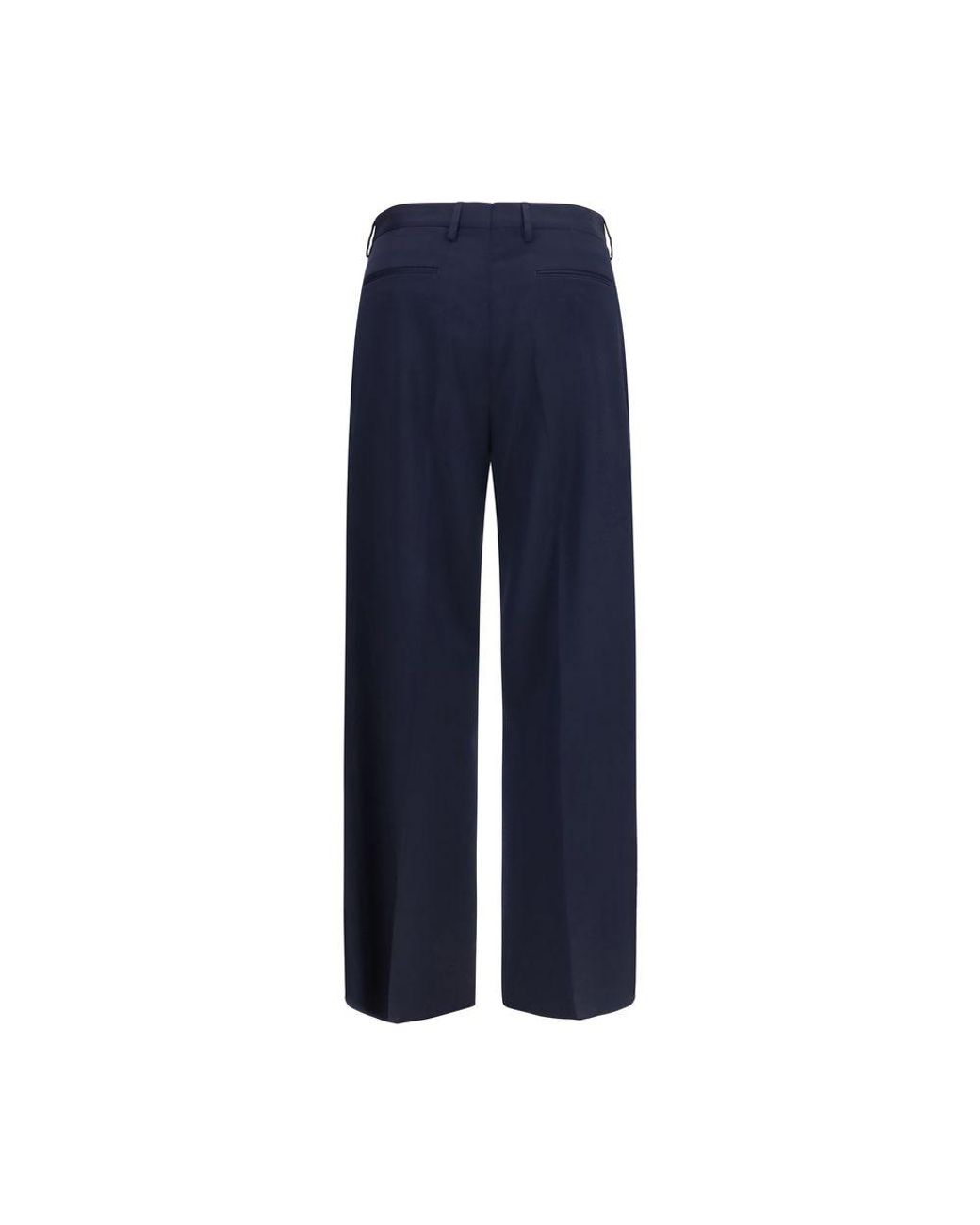 Vivienne Westwood Blue Wool Oves Aries Dress Pants for men