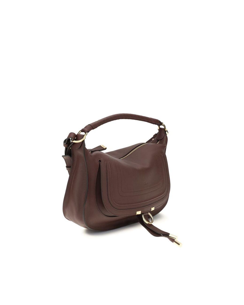 Chloé Brown Chlo Marcie Shoulder Bag