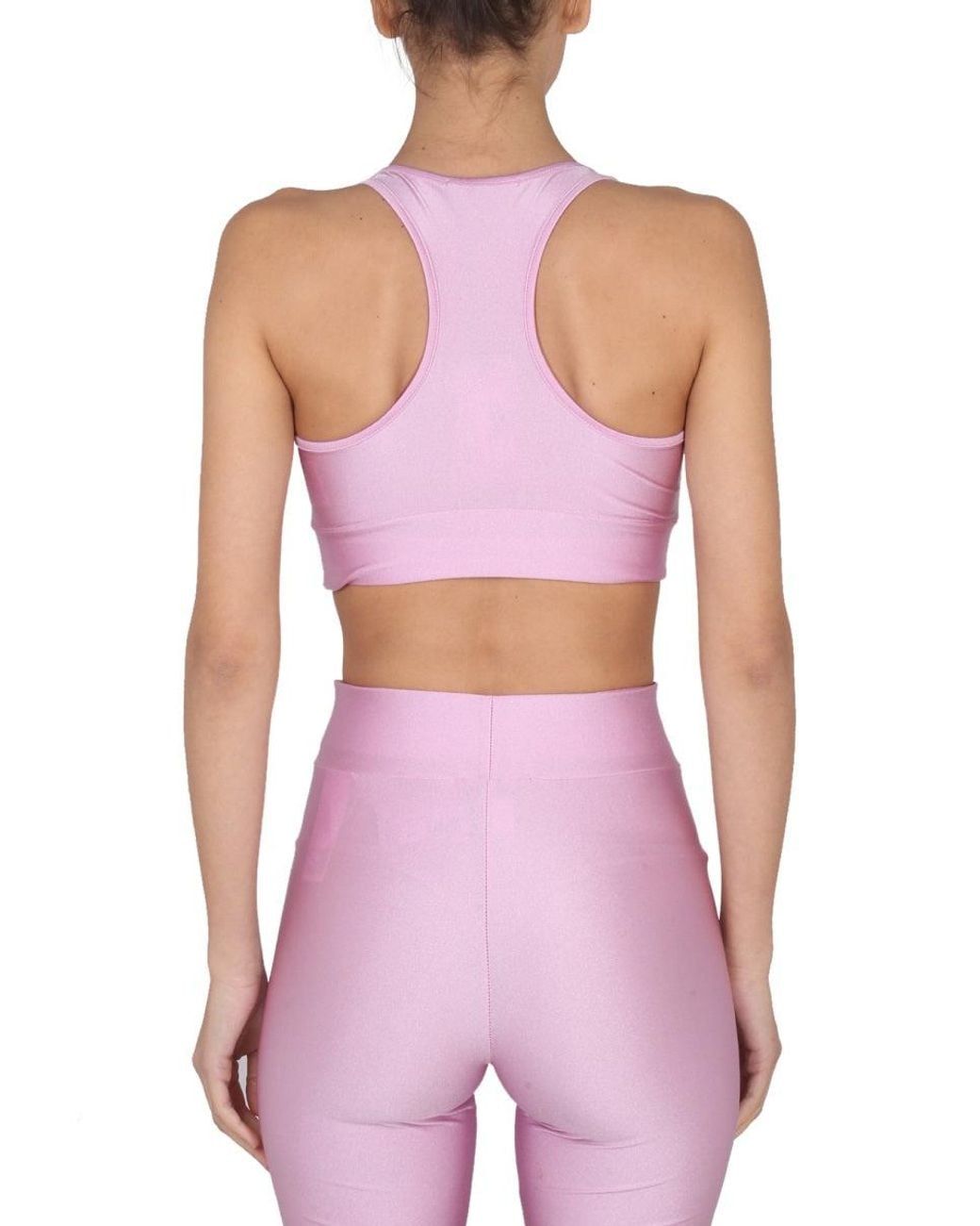 hinnominate Pink Hinnominate Lycra Logo Blouse